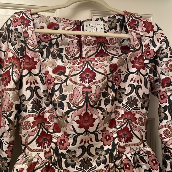 Meadows Marigold Dress in Tudor Jacquard - UK 6 / USA 2 - Picture 3 of 7